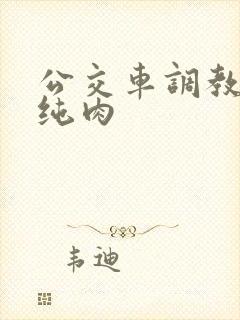 公交车调教小说纯肉