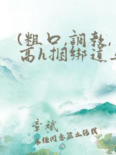 (粗口,调教,高h捆绑道具)小说