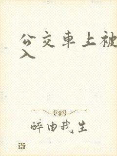 公交车上被人插入