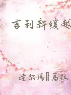 吉利新缤越报价