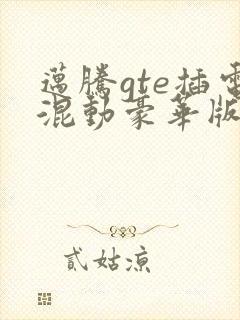 迈腾gte插电混动豪华版