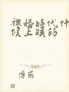 裸婚时代什么时候上映的