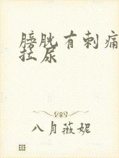 膀胱有刺痛感想拉尿