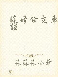苏晴公交车上小说
