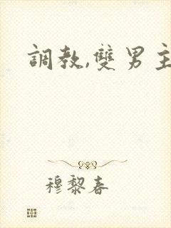 调教,双男主