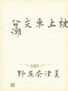 公交车上被艹高潮