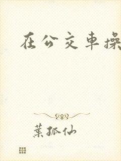 在公交车操