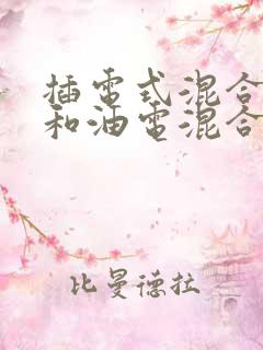 插电式混合动力和油电混合有啥区别