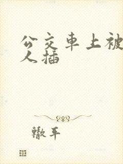 公交车上被陌生人插