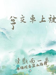 公交车上被人操了