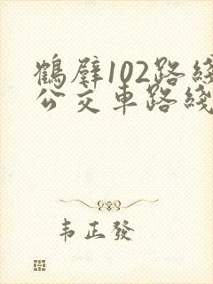 鹤壁102路线公交车路线