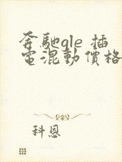 奔驰gle 插电混动价格一览表