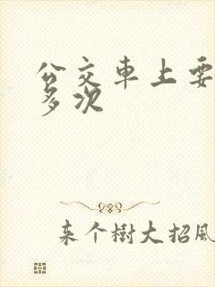 公交车上要了很多次
