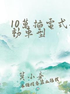 10万插电式混动车型