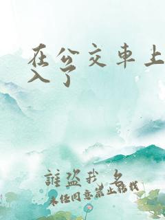 在公交车上被后入了