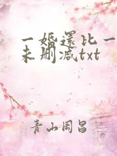 一婚还比一婚高未删减txt