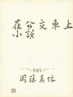 在公交车上高潮小说