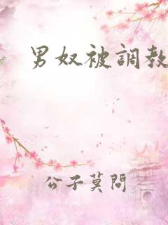 男奴被调教小说