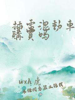 插电混动车值得购买吗