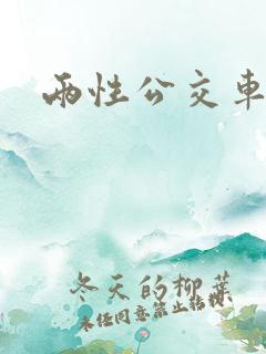 两性公交车上