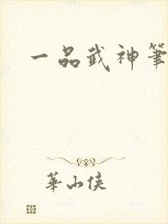 一品武神笔趣阁
