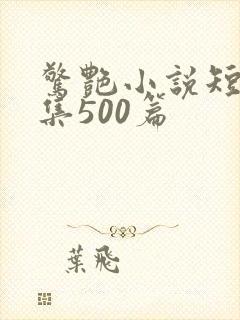 惊艳小说短篇合集500篇