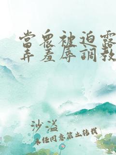当众被迫露出玩弄羞辱调教女小说