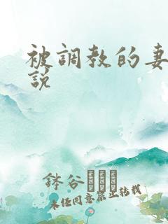 被调教的妻子小说