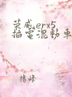 荣威erx5 插电混动车型x汽车报价