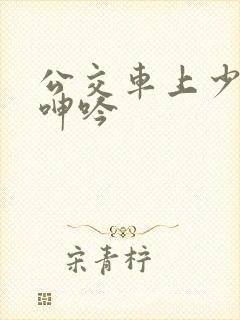 公交车上少妇的呻吟