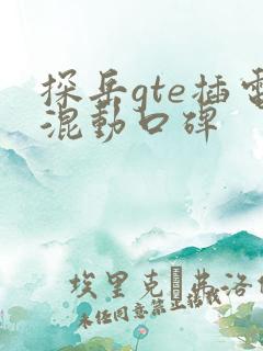 探岳gte插电混动口碑