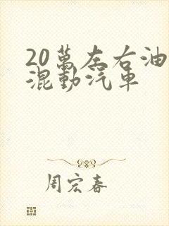 20万左右油电混动汽车