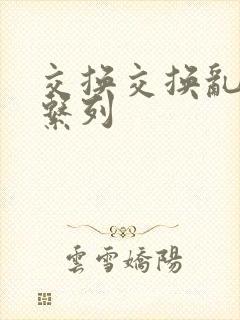 交换交换乱杂烩系列