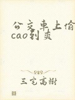 公交车上偷偷被cao到爽