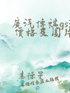 广汽传祺gs3 价格及图片