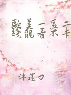 欧美一区二区在线观看不卡