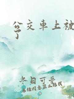 公交车上被摸爽了