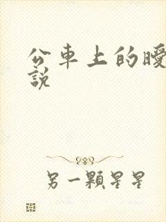公车上的暧昧小说