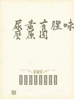 尿黄有腥味是什么原因