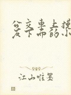 公交车上摸了女友下面的小说