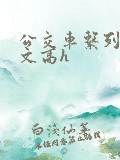 公交车系列肉欲文高h