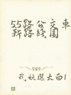 55路公交车最新路线图