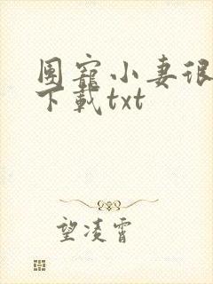 团宠小妻很撩人下载txt