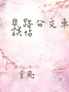 几路公交车到高铁站
