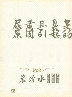 尿黄且臭是什么原因引起的
