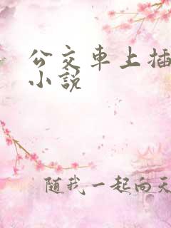 公交车上插美女小说