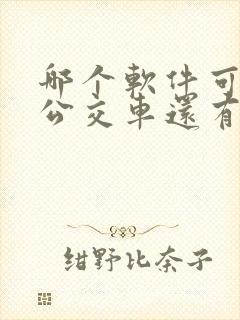 哪个软件可以看公交车还有几站到