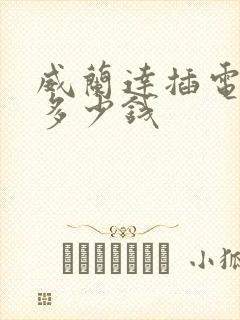 威兰达插电混动多少钱