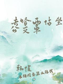 去哈西站坐几路公交车