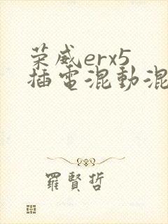 荣威erx5 插电混动混动